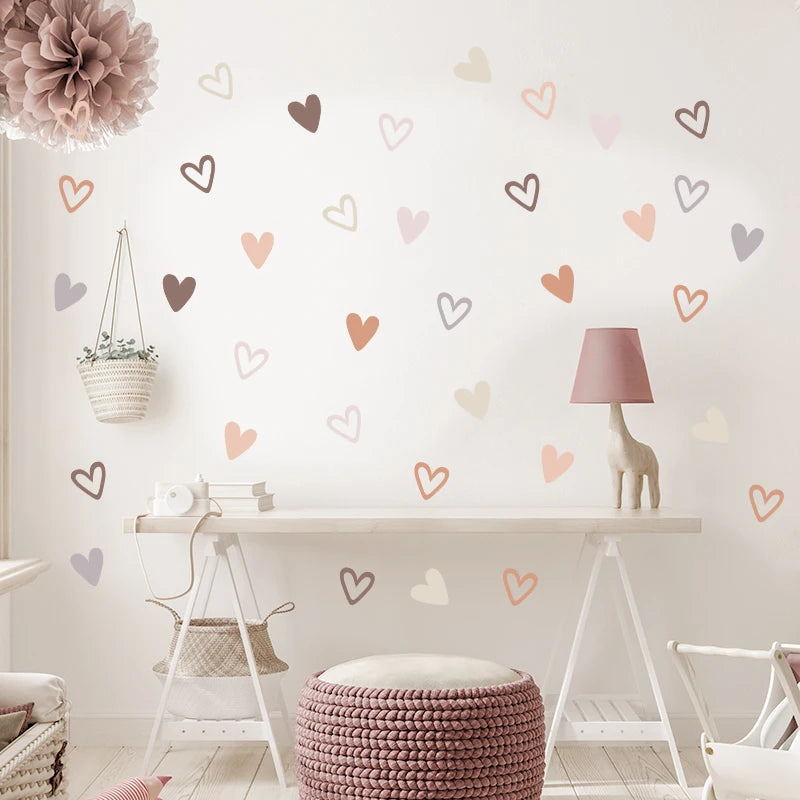 36pcs Heart Wall Decor Set - MotherNest