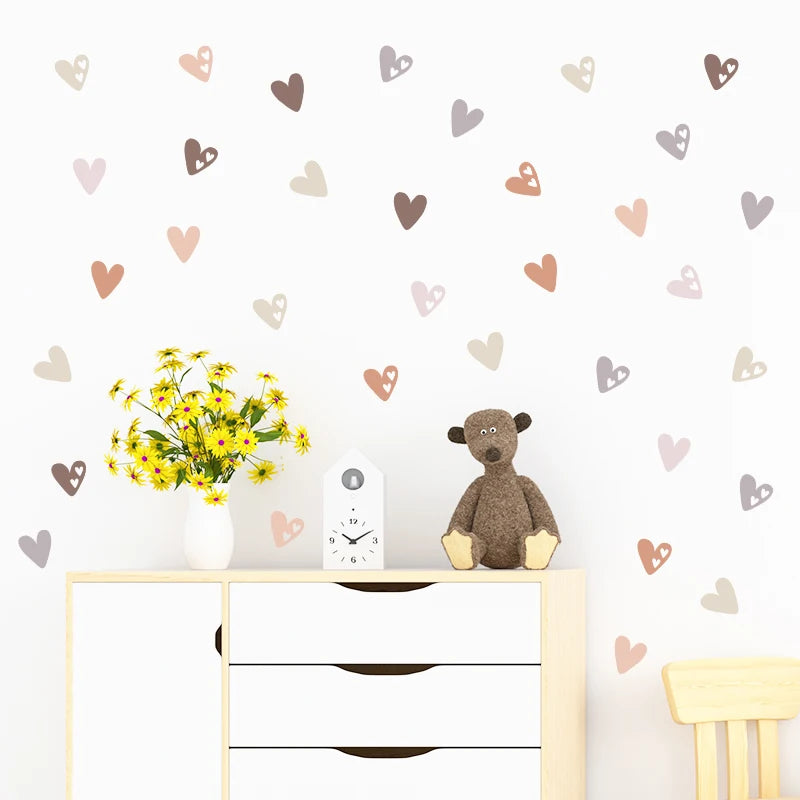 36pcs Heart Wall Decor Set - MotherNest