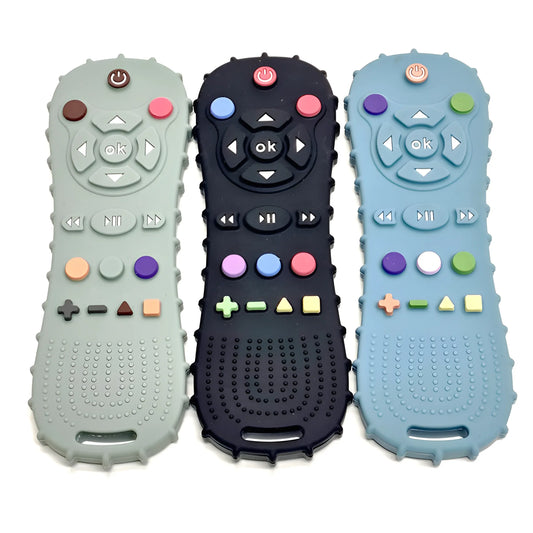 Baby Remote Control Teether Silicone Toy - MotherNest