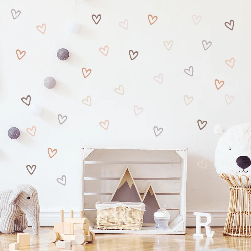 36pcs Heart Wall Decor Set - MotherNest