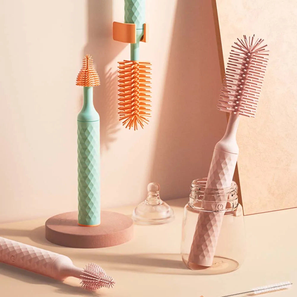 Electric Silicone Bottle Brush Set - MotherNest