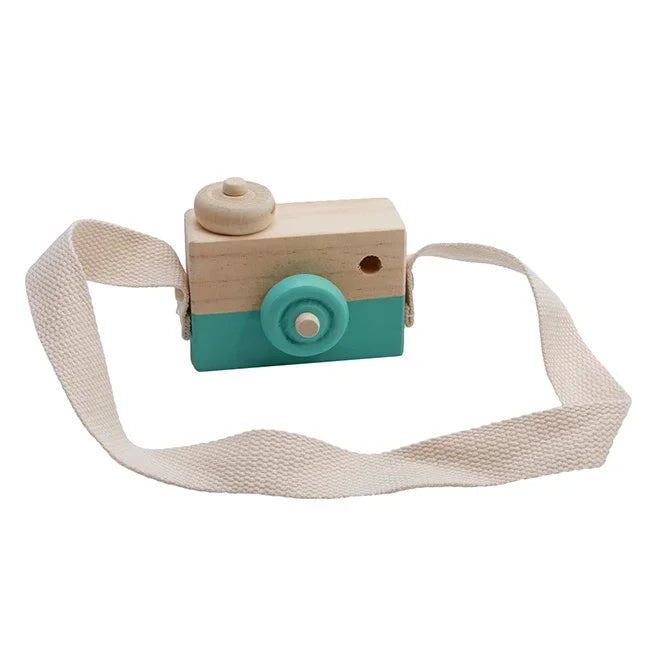 Charming Wooden Camera Toy - MotherNest