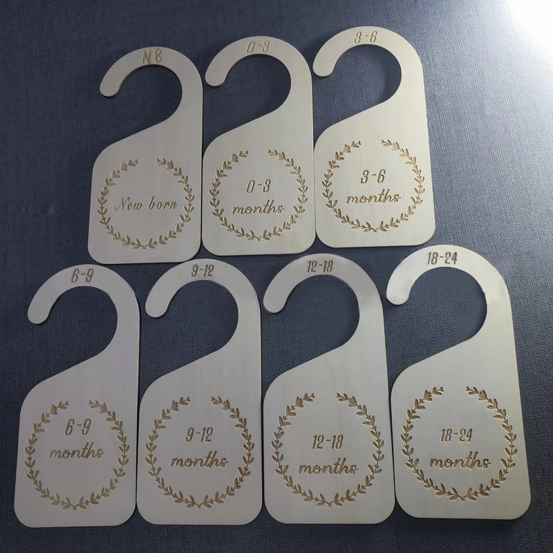 Wooden Baby Closet Dividers Set - MotherNest