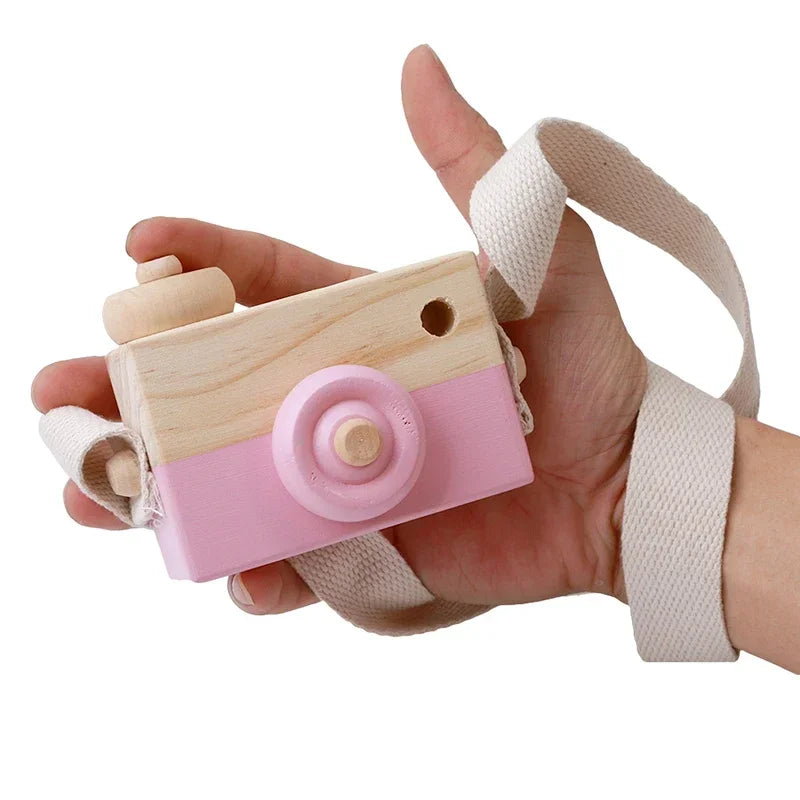 Charming Wooden Camera Toy - MotherNest