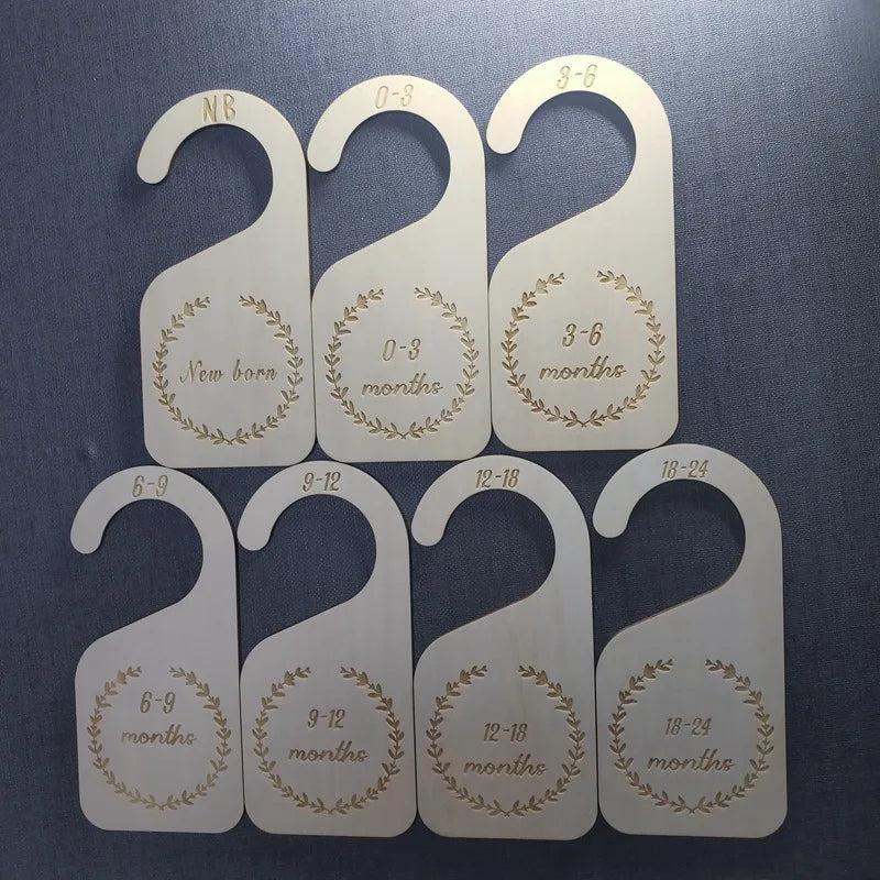 Wooden Baby Closet Dividers Set - MotherNest