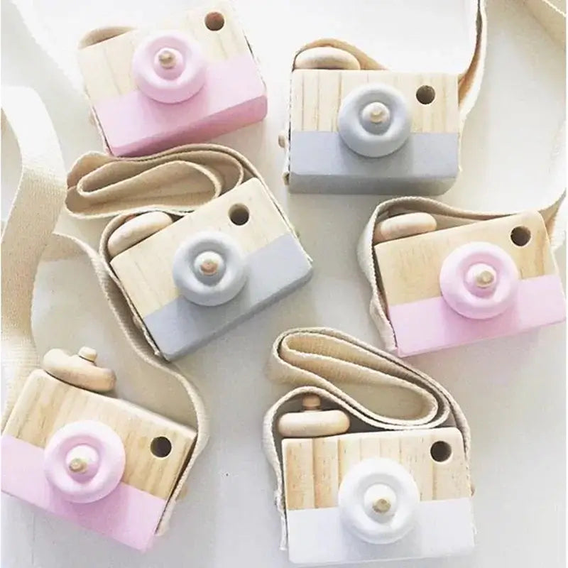 Charming Wooden Camera Toy - MotherNest