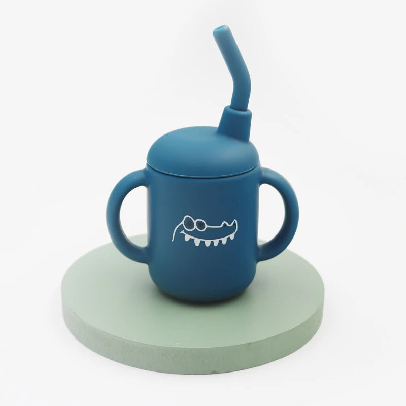 Animal Face Baby Sippy Cup - MotherNest