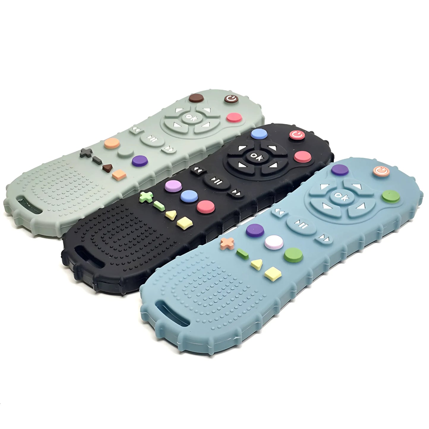 Baby Remote Control Teether Silicone Toy - MotherNest