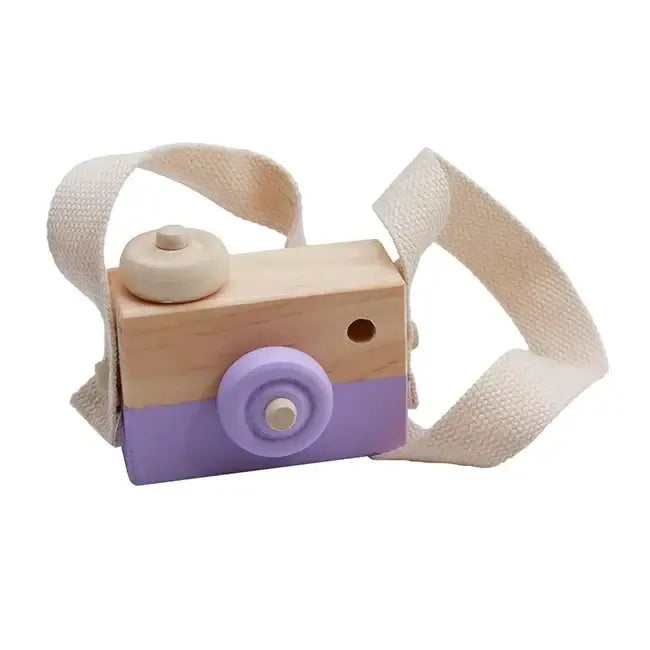 Charming Wooden Camera Toy - MotherNest