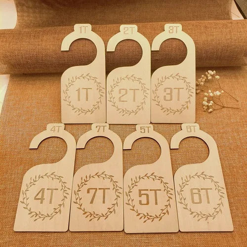 Wooden Baby Closet Dividers Set - MotherNest